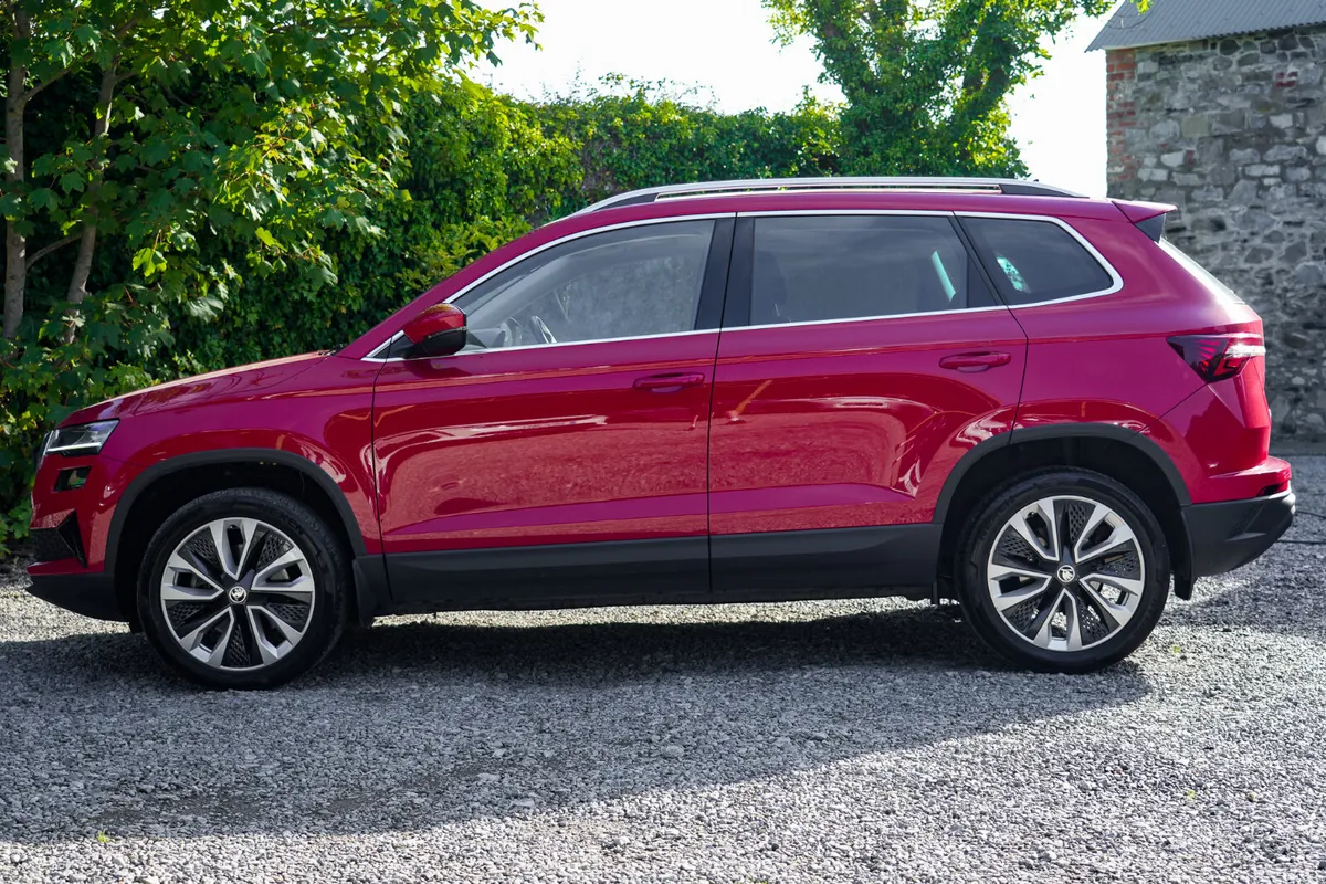 Skoda Karoq SUV, Diesel, 2024, Red