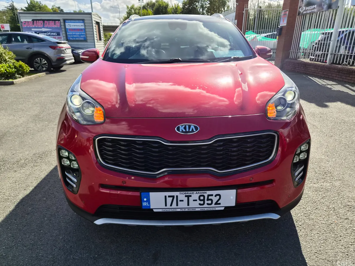 Kia Sportage SUV, Diesel, 2017, Red