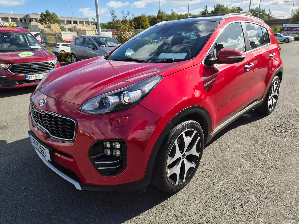 Kia Sportage SUV, Diesel, 2017, Red