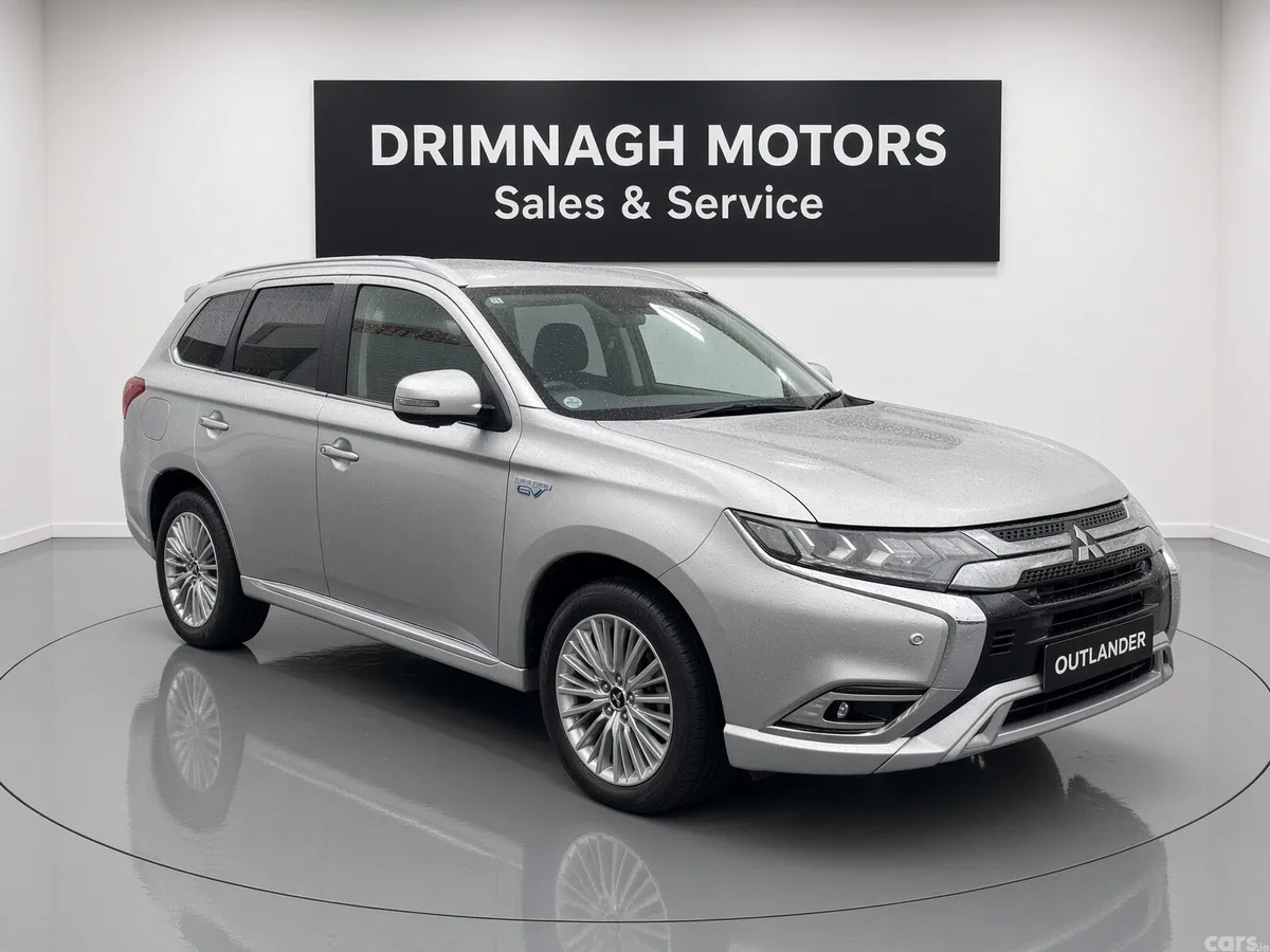 Mitsubishi Outlander SUV, Petrol Plug-in Hybrid, 2018, Silver