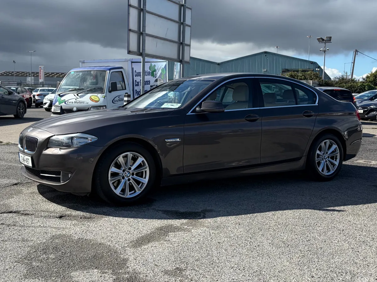 BMW 5-Series Saloon, Diesel, 2012, Brown