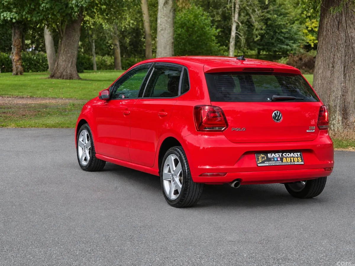 Volkswagen Polo Hatchback, Petrol, 2017, Red
