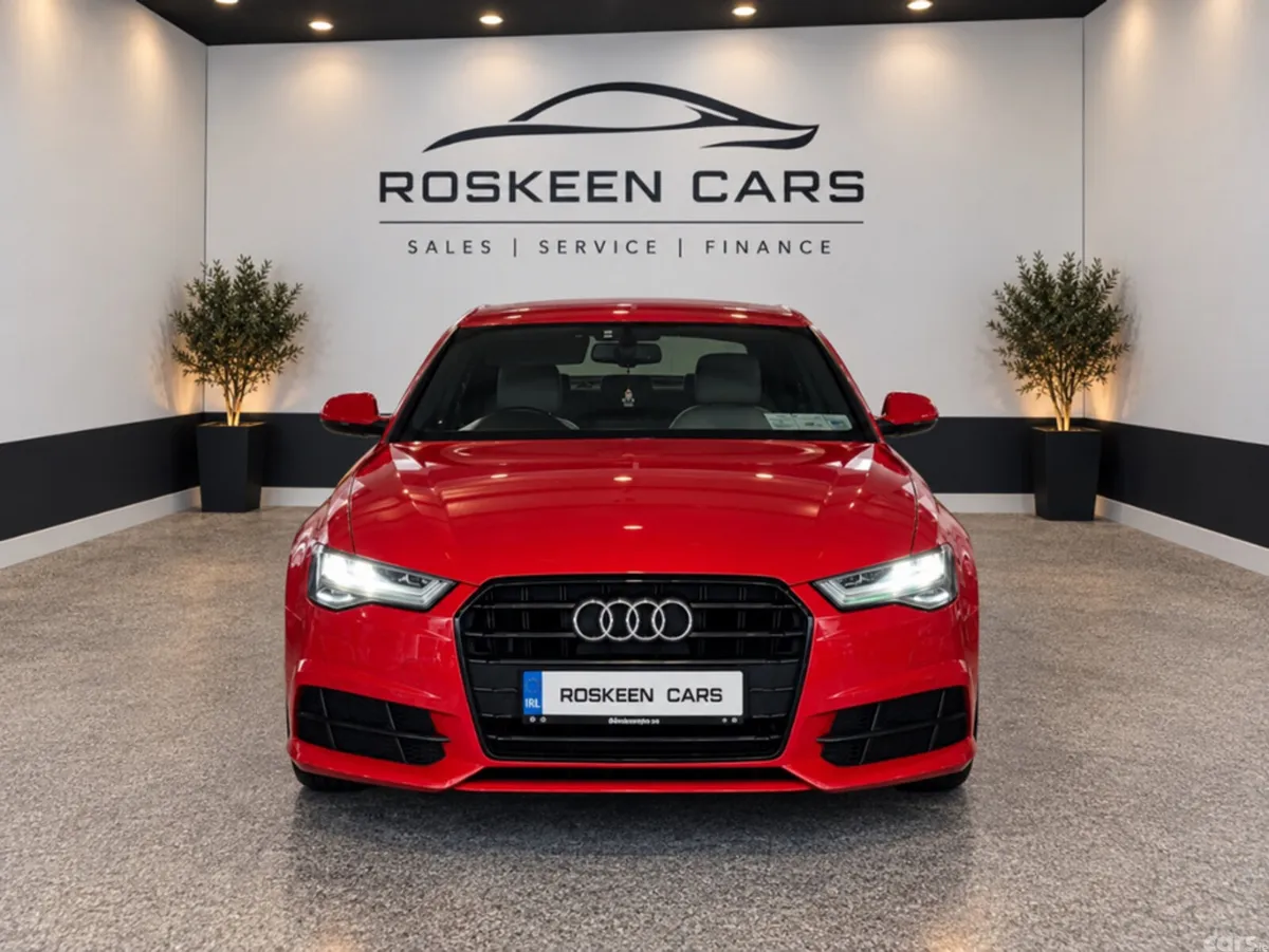 Audi A6 Saloon, Diesel, 2017, Red