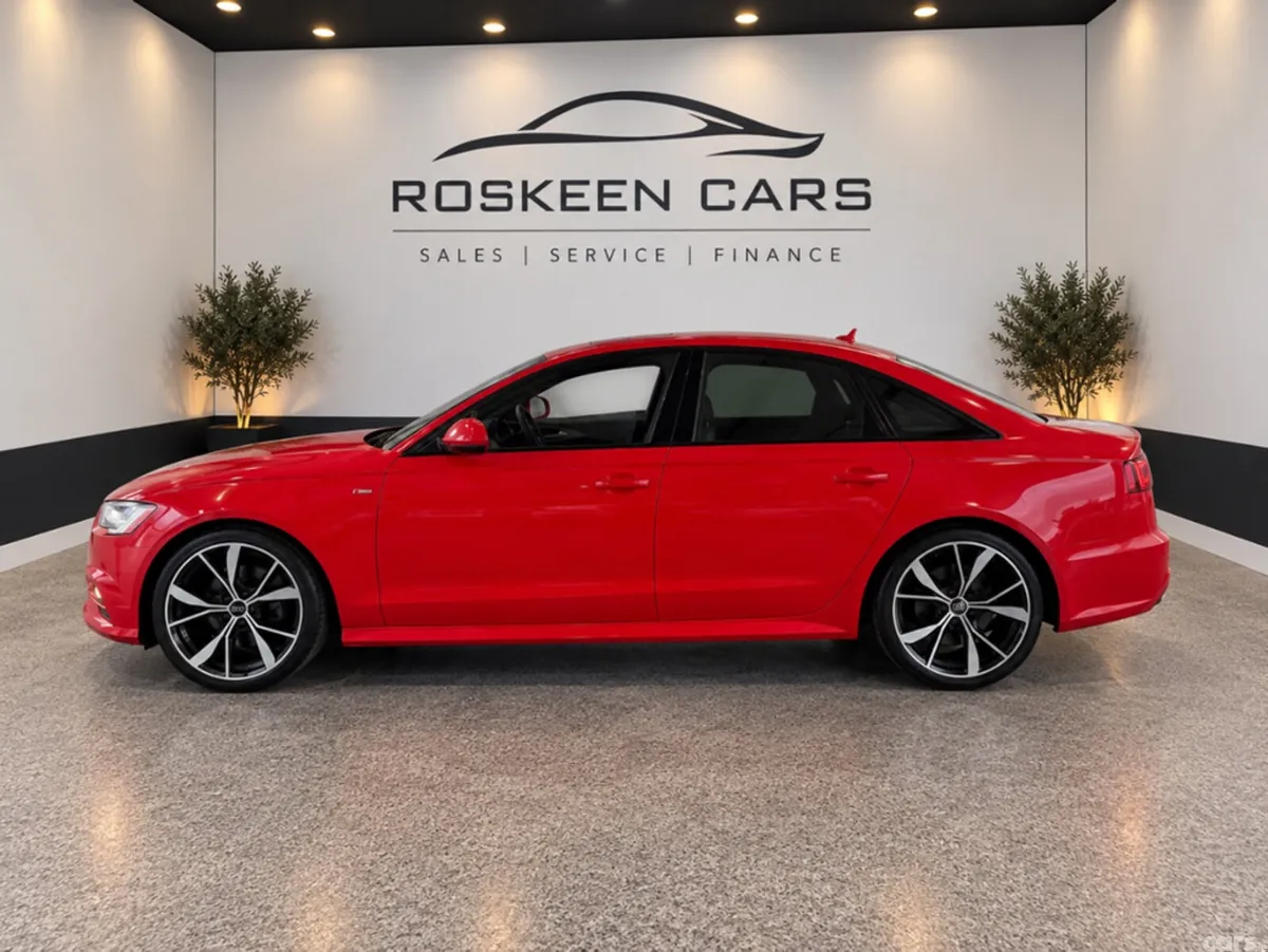 Audi A6 Saloon, Diesel, 2017, Red