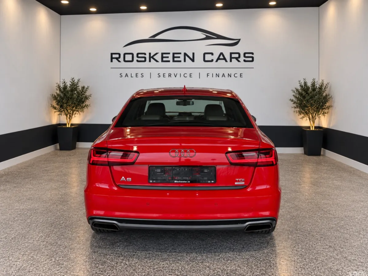Audi A6 Saloon, Diesel, 2017, Red