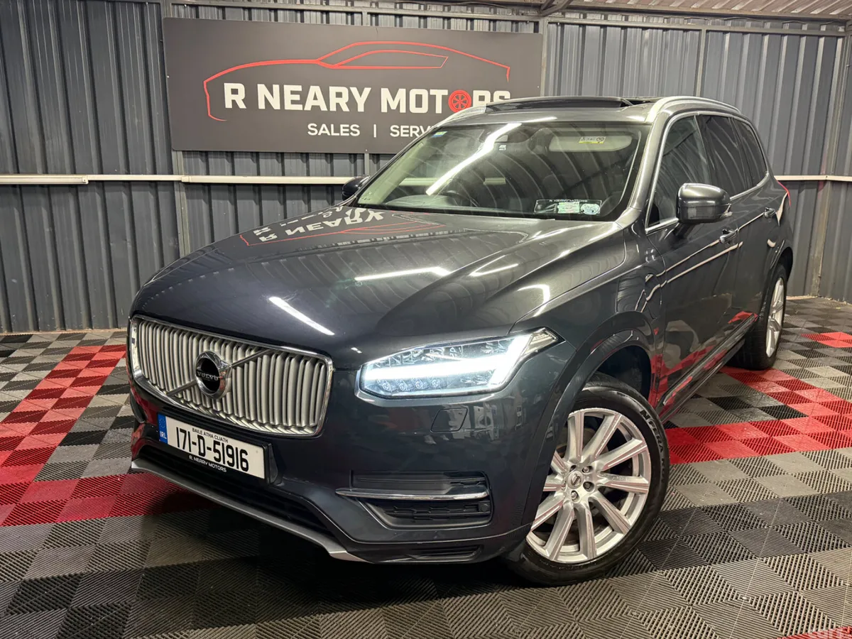 Volvo XC90 SUV, Petrol Plug-in Hybrid, 2017, Grey