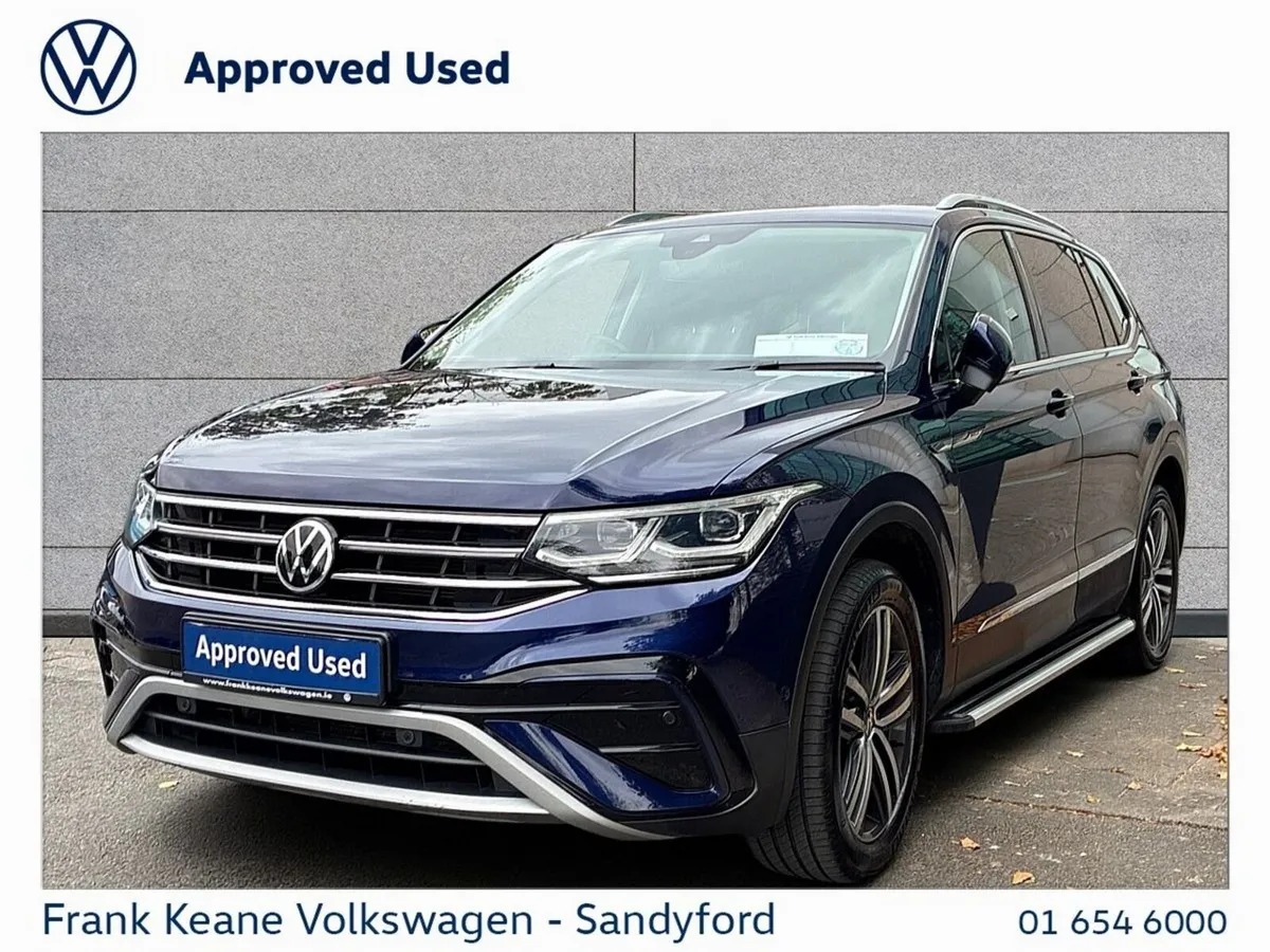 Volkswagen Tiguan Allspace SUV, Diesel, 2022, Blue
