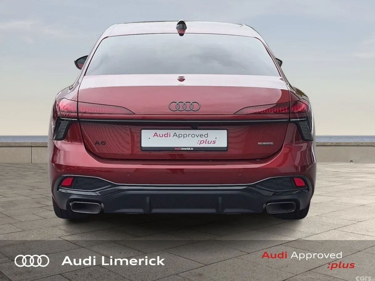 Audi A6 Saloon, Petrol Plug-in Hybrid, 2026, Red