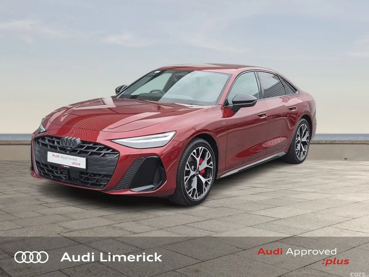 Audi A6 Saloon, Petrol Plug-in Hybrid, 2026, Red