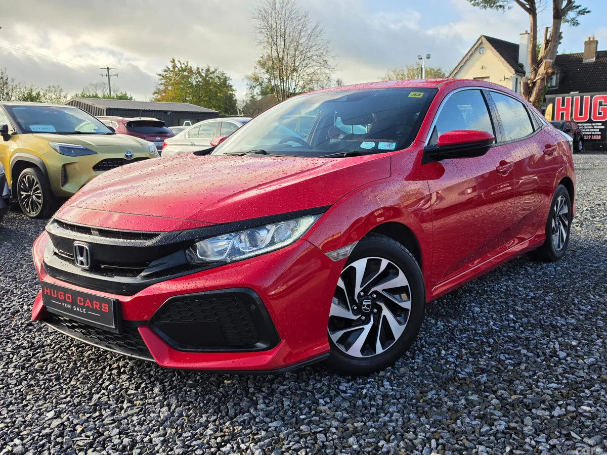 Honda Civic Hatchback, Petrol, 2017, Red