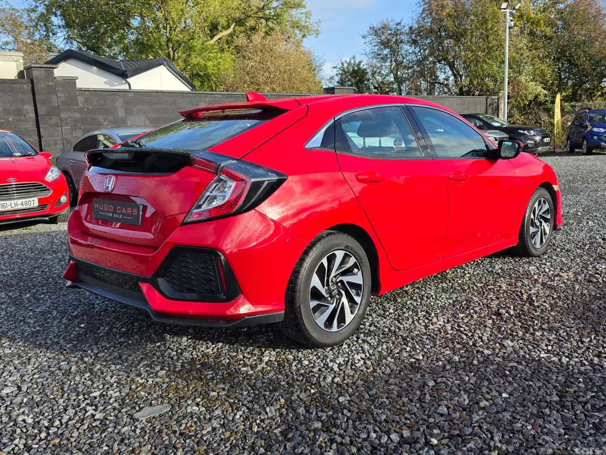 Honda Civic Hatchback, Petrol, 2017, Red