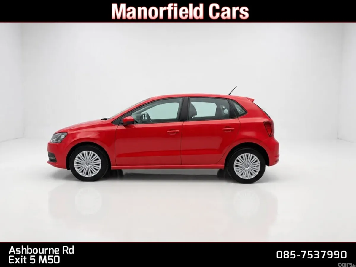 Volkswagen Polo Hatchback, Petrol, 2016, Red