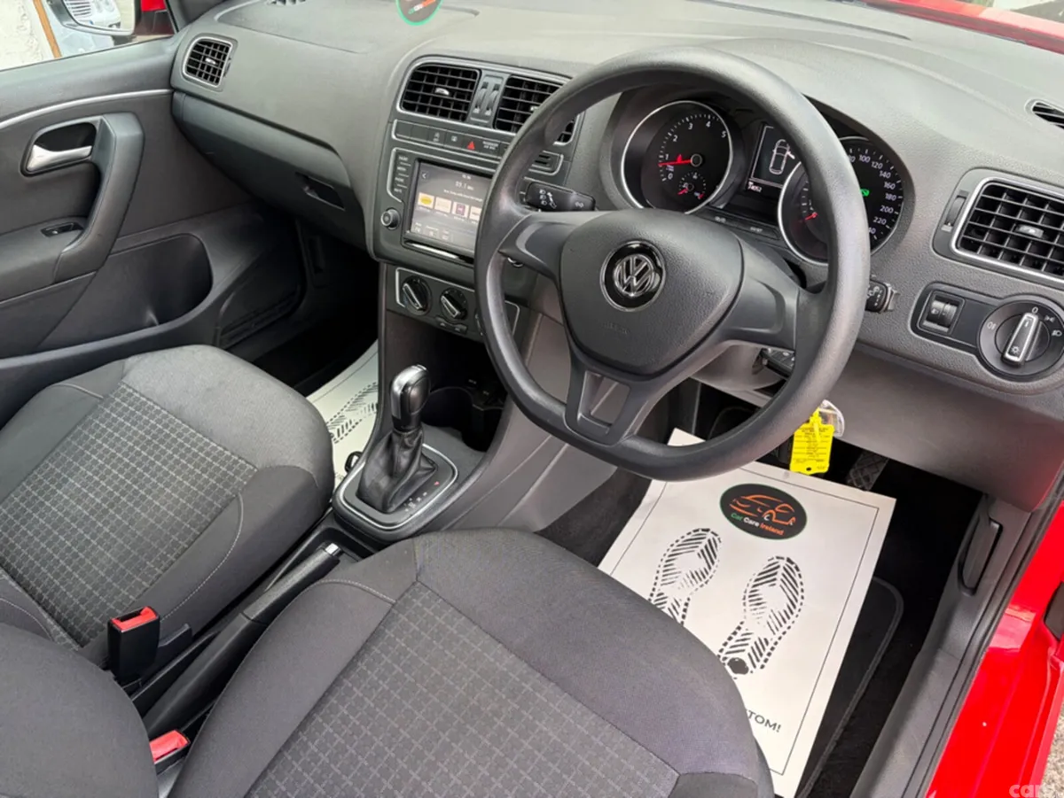 Volkswagen Polo Hatchback, Petrol, 2016, Red