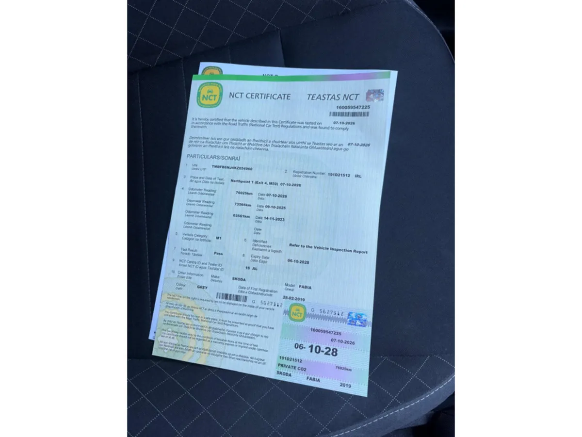 Skoda Fabia Hatchback, Petrol, 2019, Grey