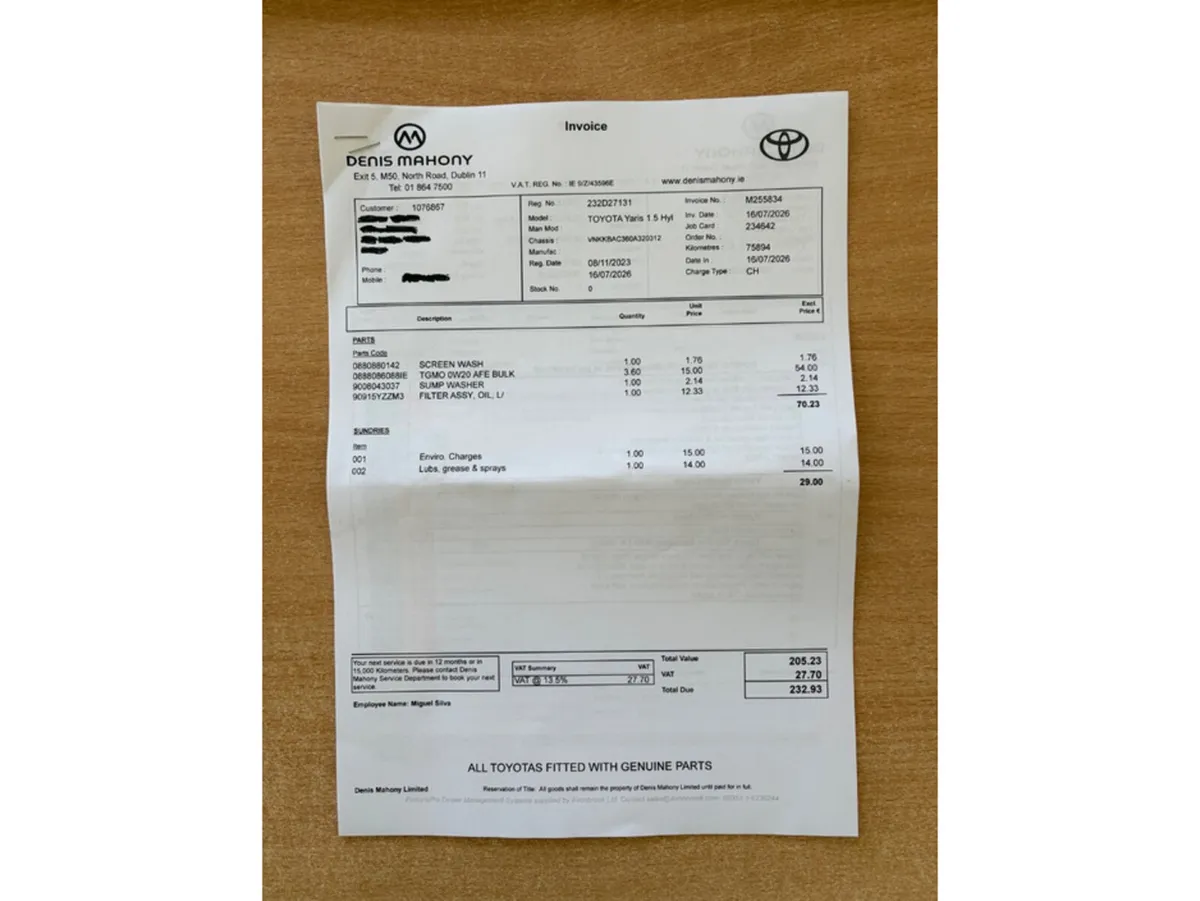 Toyota Yaris Hatchback, Petrol Hybrid, 2023, White