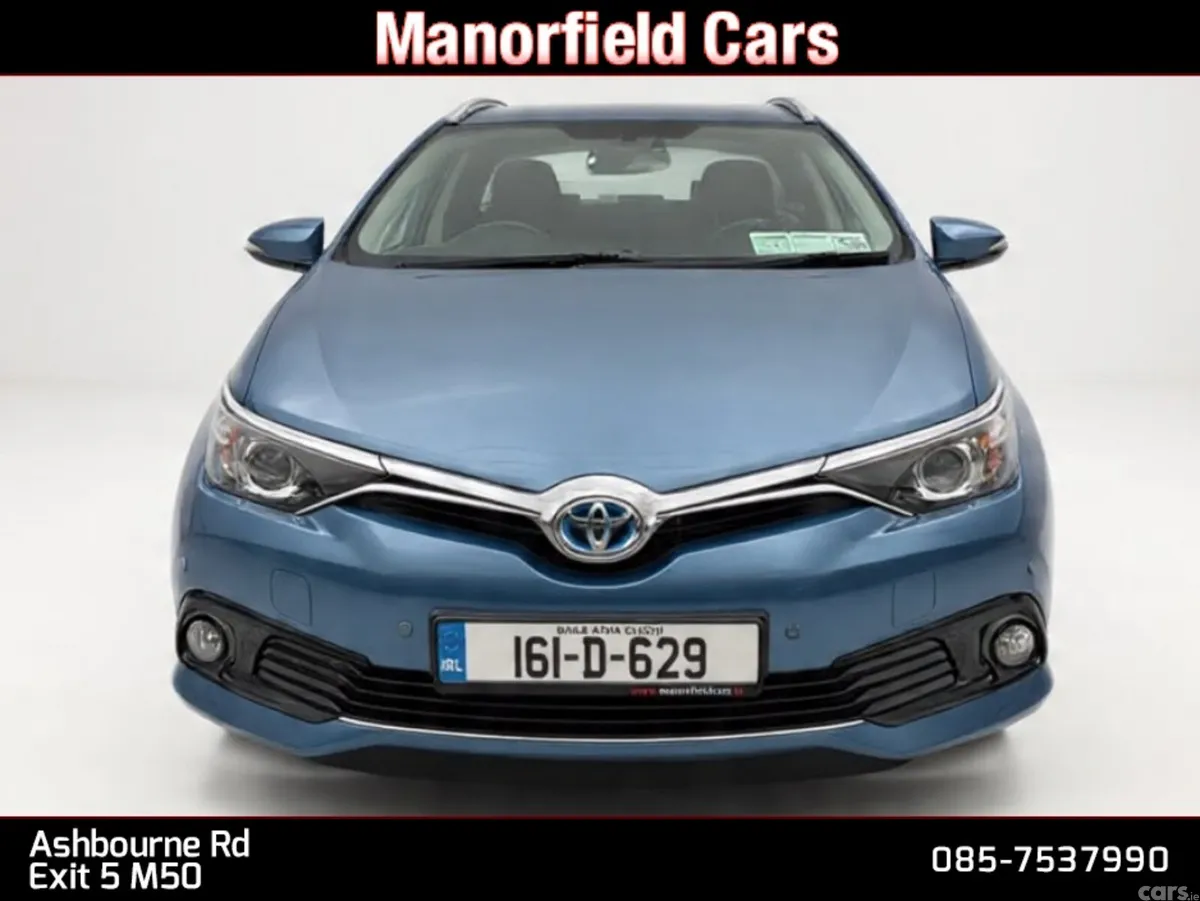 Toyota Auris Estate, Petrol Hybrid, 2016, Blue