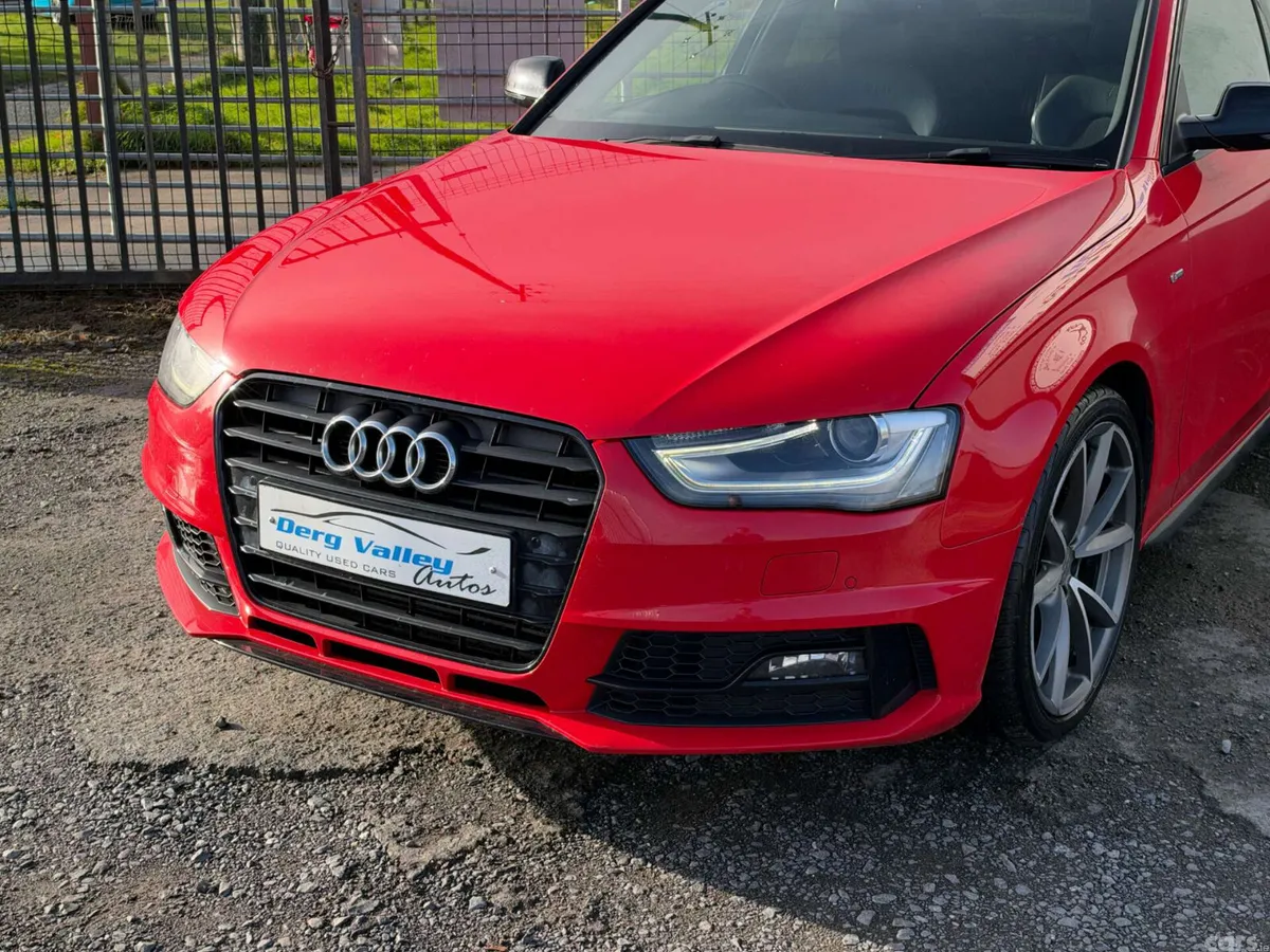 Audi A4 Saloon, Diesel, 2015, Red