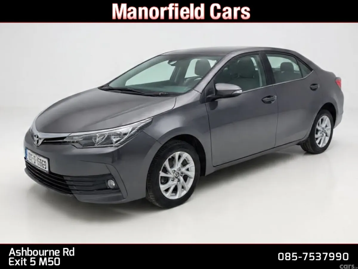 Toyota Corolla Saloon, Petrol, 2018, Grey