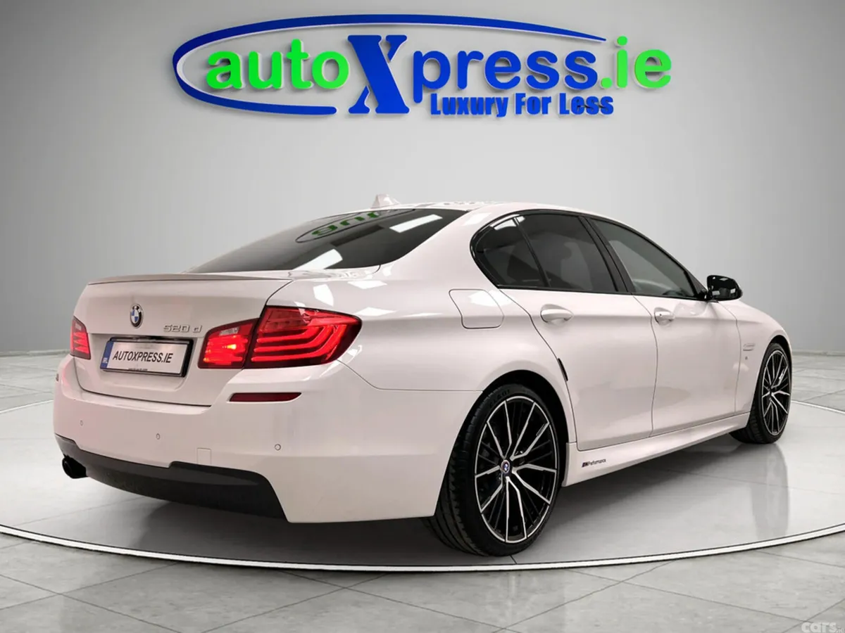 BMW 5-Series Saloon, Diesel, 2016, White