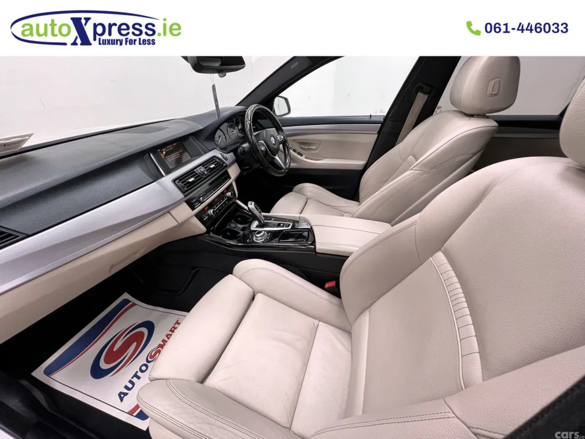BMW 5-Series Saloon, Diesel, 2016, White