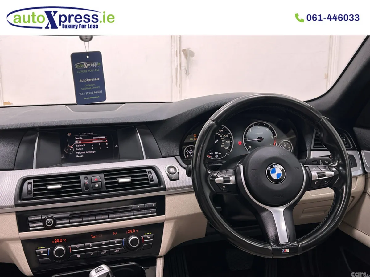 BMW 5-Series Saloon, Diesel, 2016, White