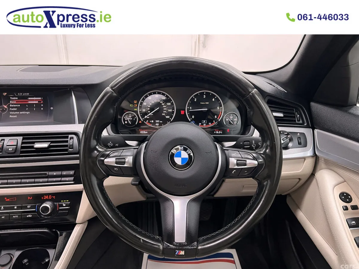 BMW 5-Series Saloon, Diesel, 2016, White