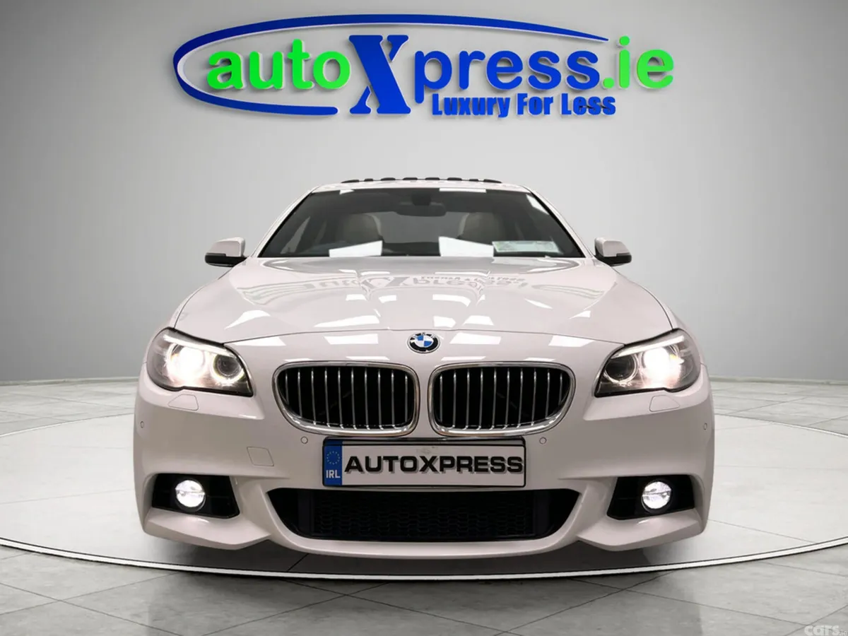 BMW 5-Series Saloon, Diesel, 2016, White