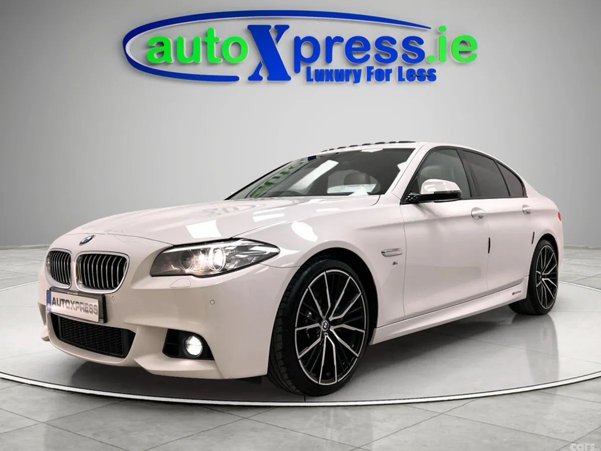 BMW 5-Series Saloon, Diesel, 2016, White