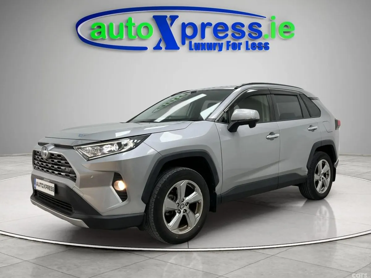 Toyota RAV4 SUV, Petrol Hybrid, 2021, Silver
