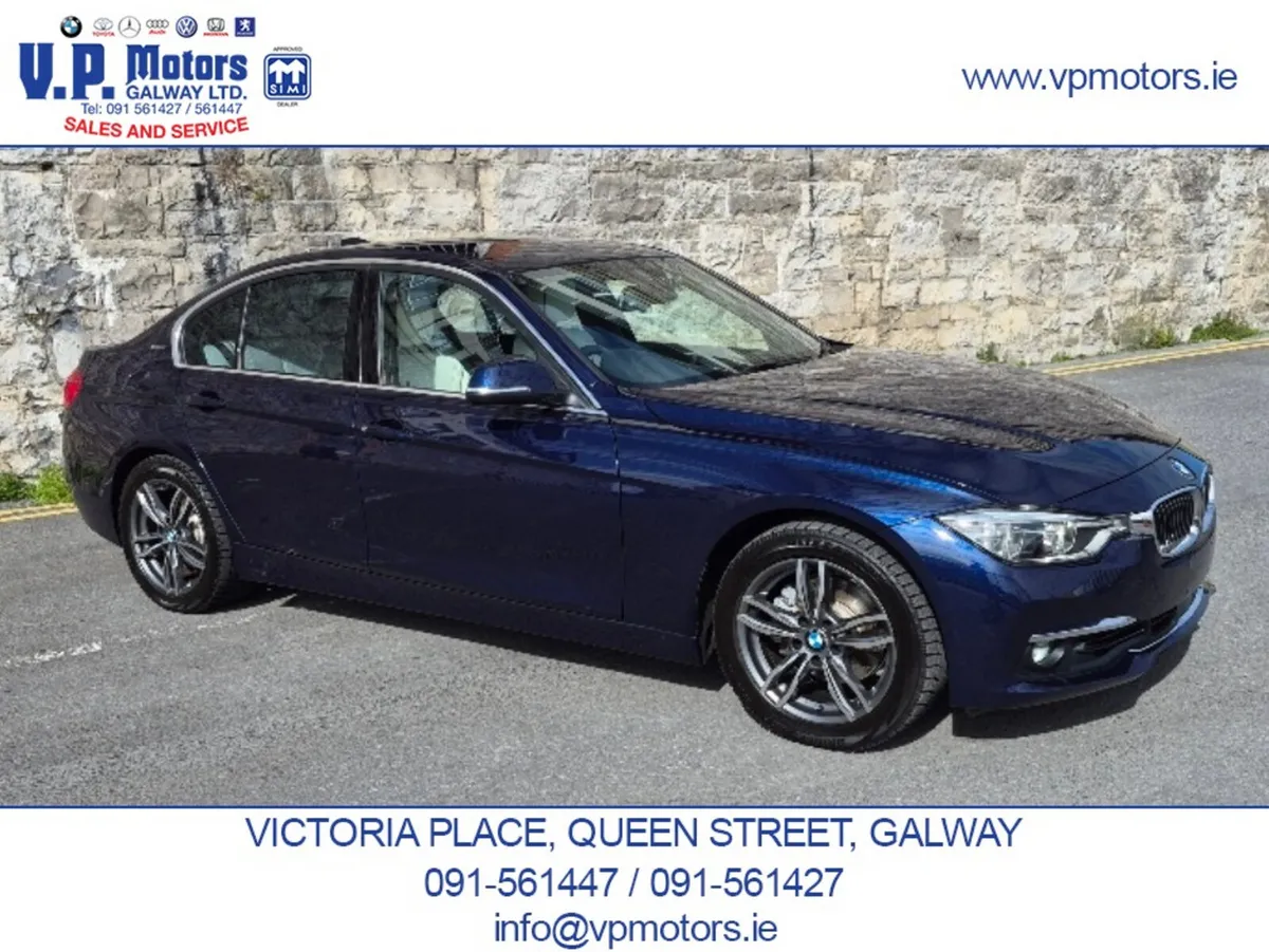 BMW 3-Series Saloon, Petrol Plug-in Hybrid, 2016, Black