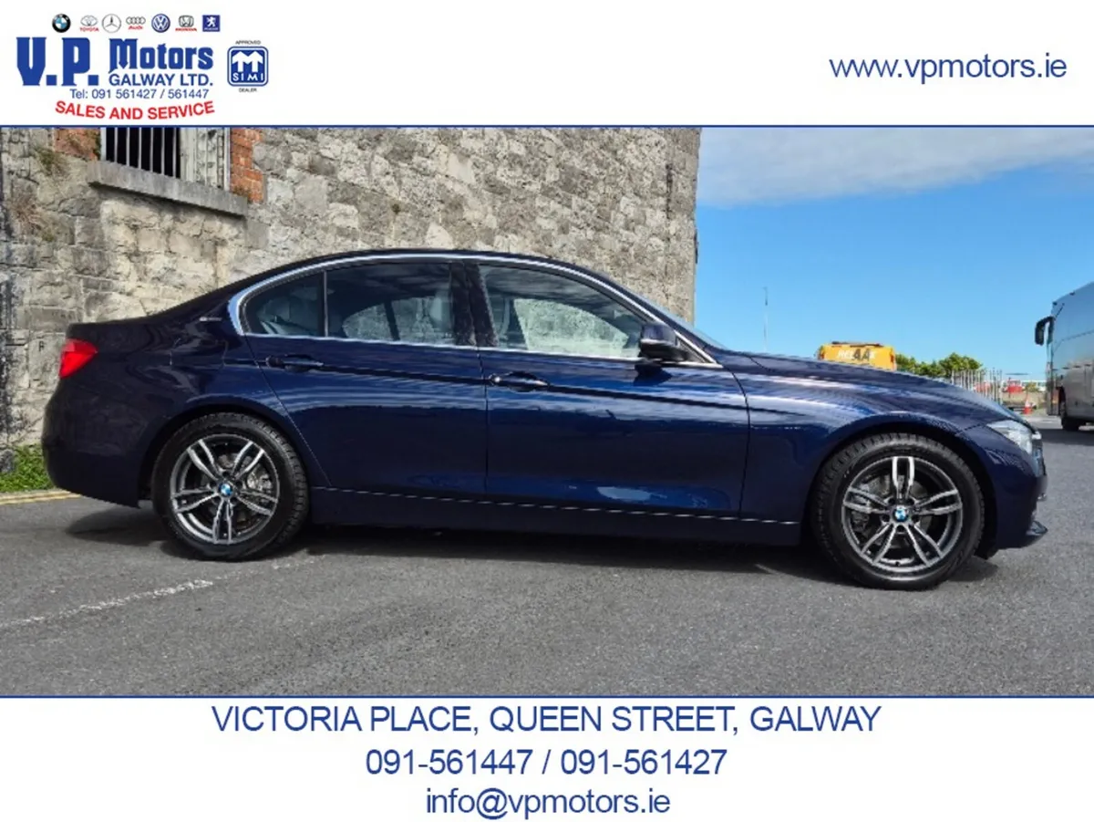 BMW 3-Series Saloon, Petrol Plug-in Hybrid, 2016, Black