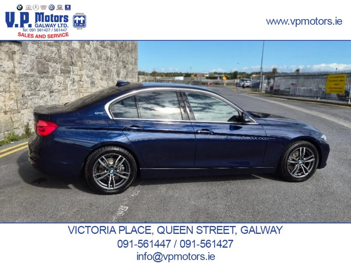 BMW 3-Series Saloon, Petrol Plug-in Hybrid, 2016, Black