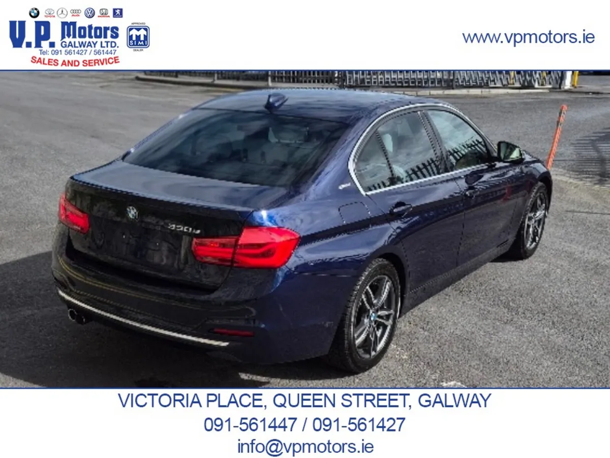 BMW 3-Series Saloon, Petrol Plug-in Hybrid, 2016, Black