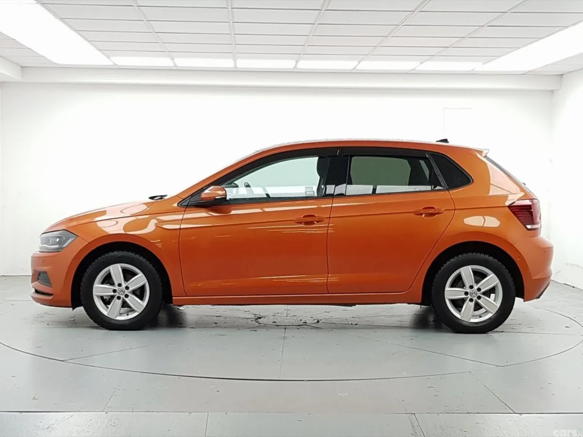 Volkswagen Polo Hatchback, Petrol, 2019, Orange