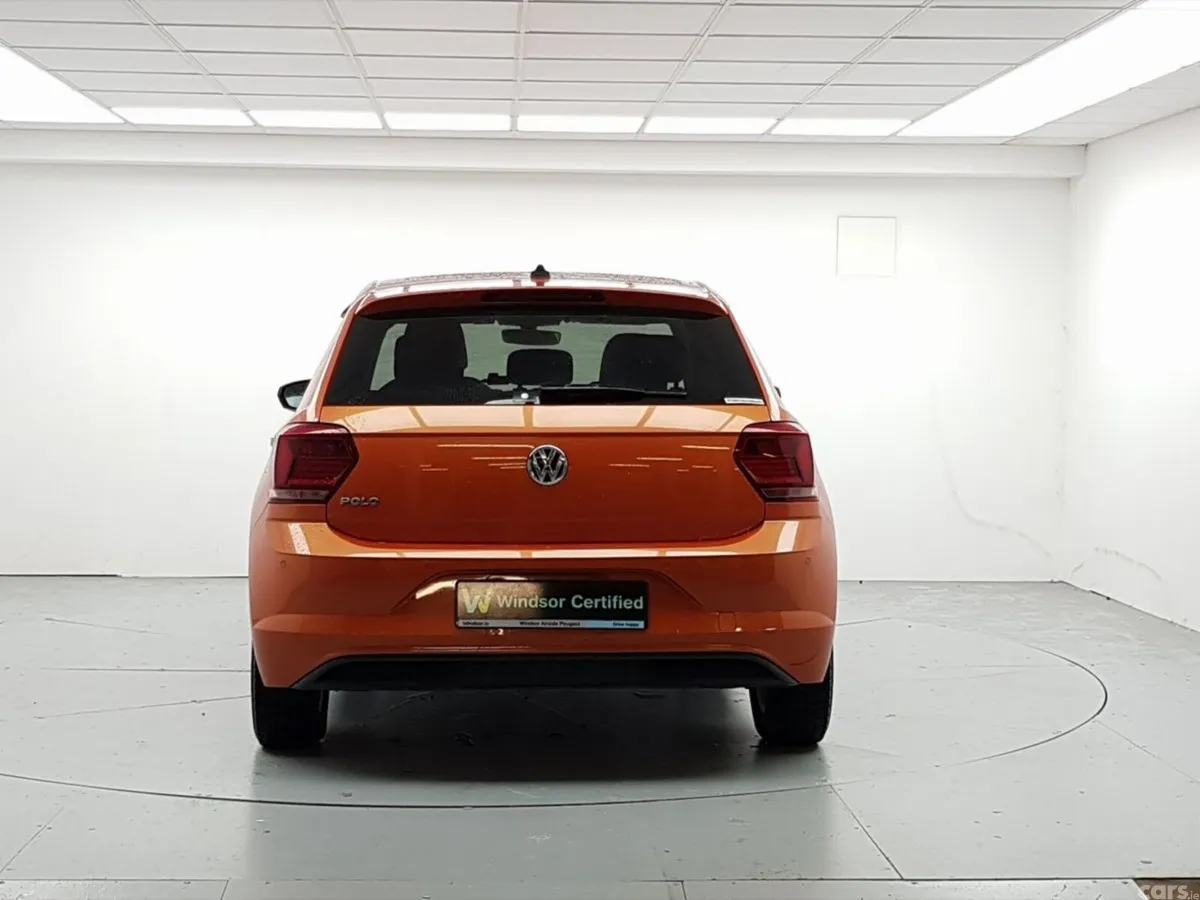Volkswagen Polo Hatchback, Petrol, 2019, Orange