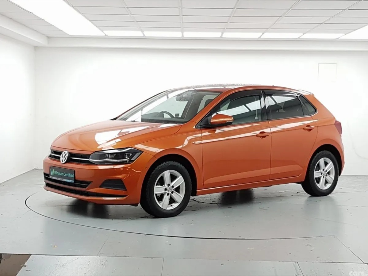Volkswagen Polo Hatchback, Petrol, 2019, Orange