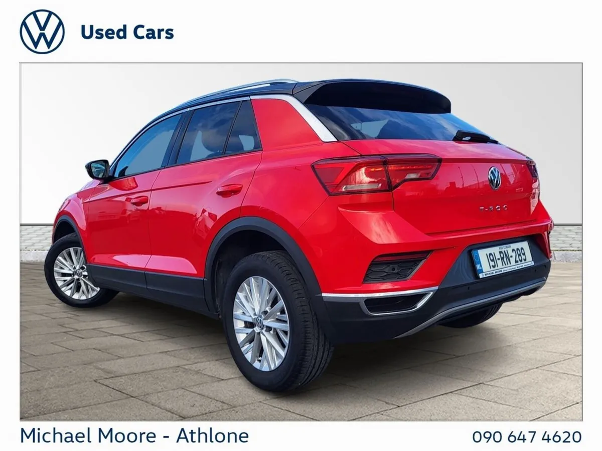 Volkswagen T-Roc SUV, Petrol, 2019, Red