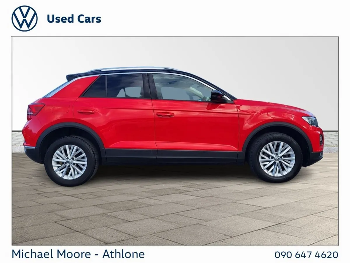 Volkswagen T-Roc SUV, Petrol, 2019, Red