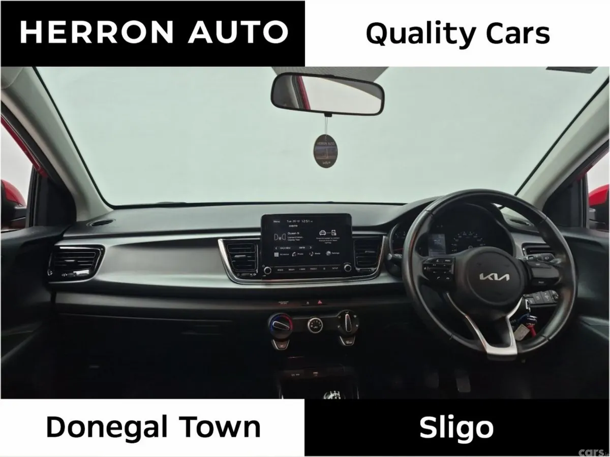 Kia Rio Hatchback, Petrol, 2023, Red