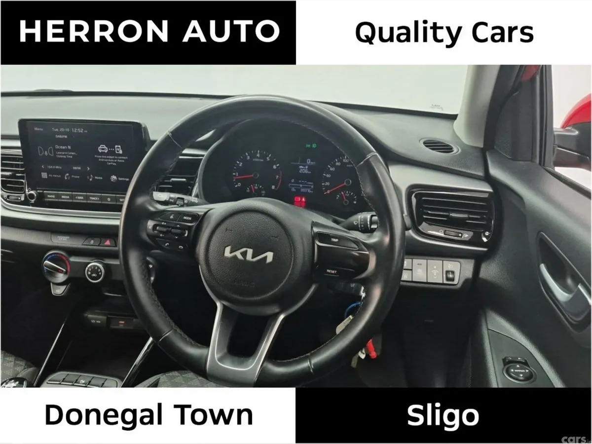Kia Rio Hatchback, Petrol, 2023, Red