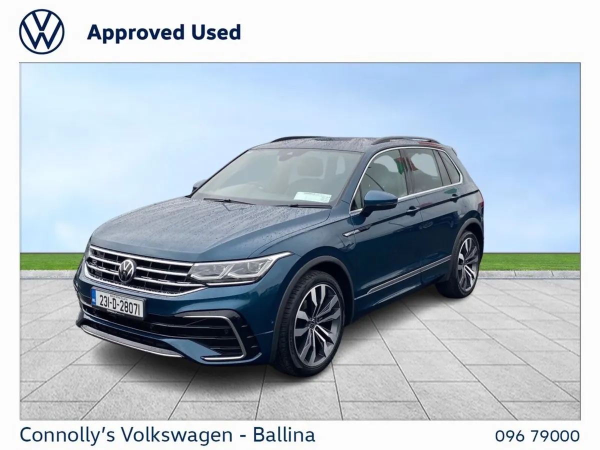 Volkswagen Tiguan SUV, Diesel, 2023, Blue
