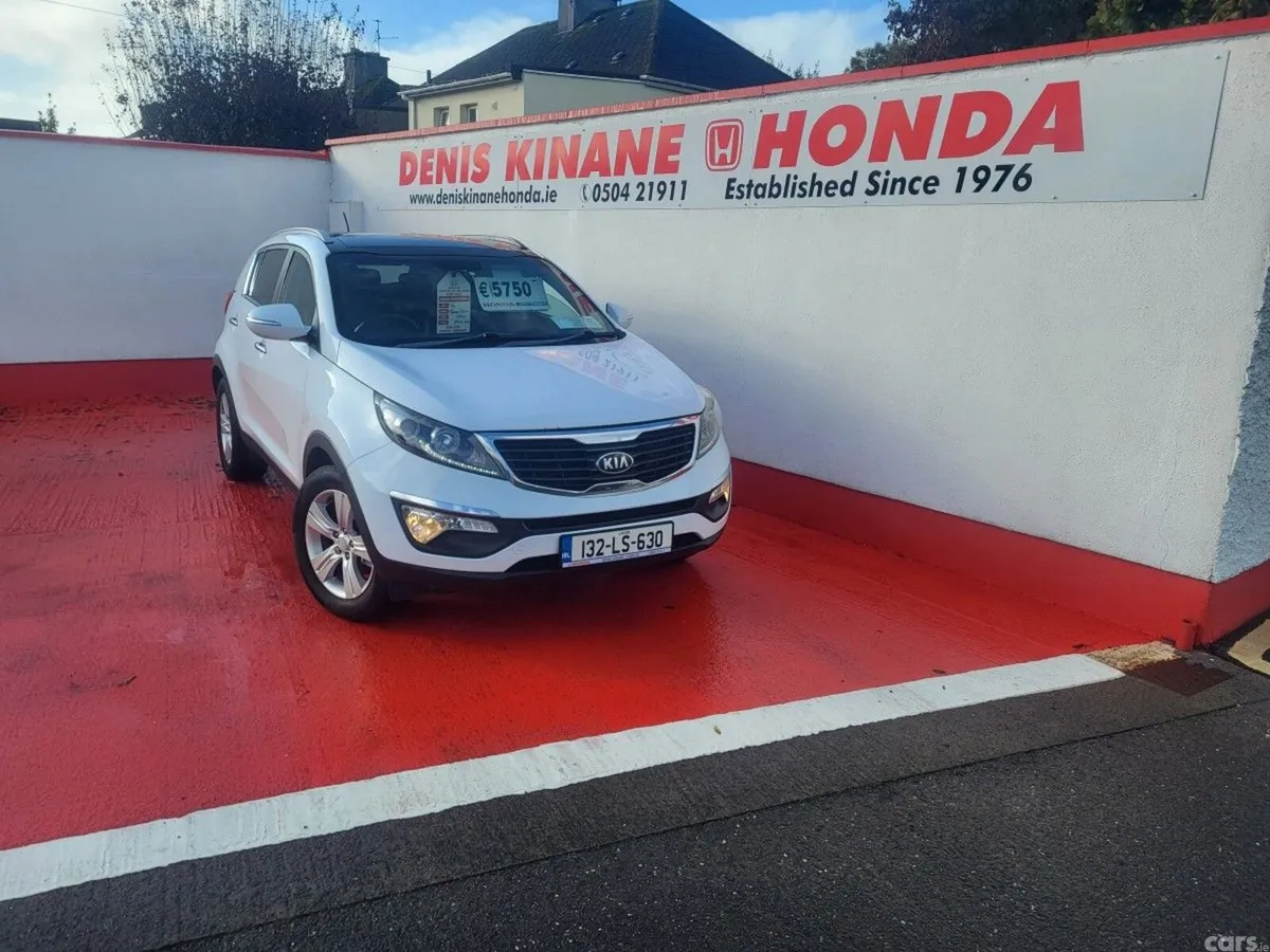 Kia Sportage SUV, Diesel, 2013, White