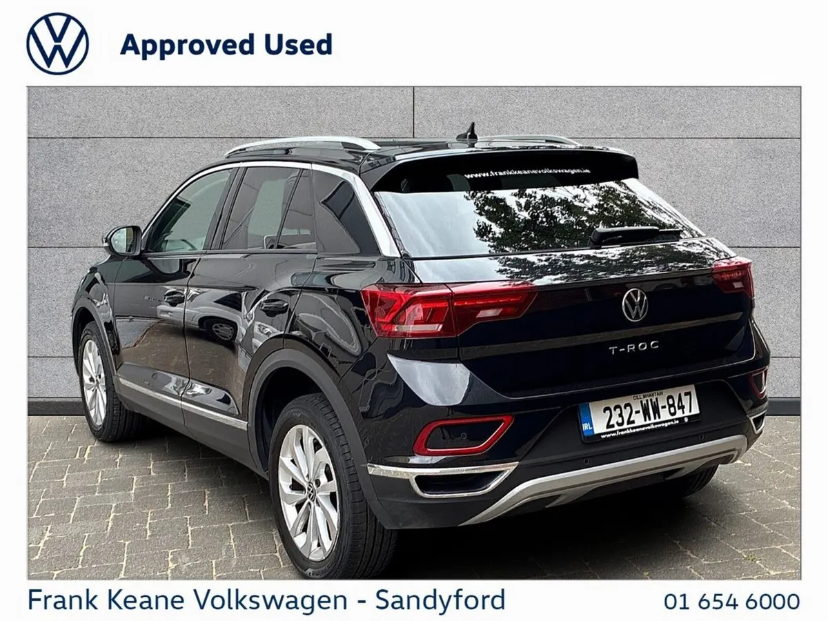 Volkswagen T-Roc SUV, Petrol, 2023, Black