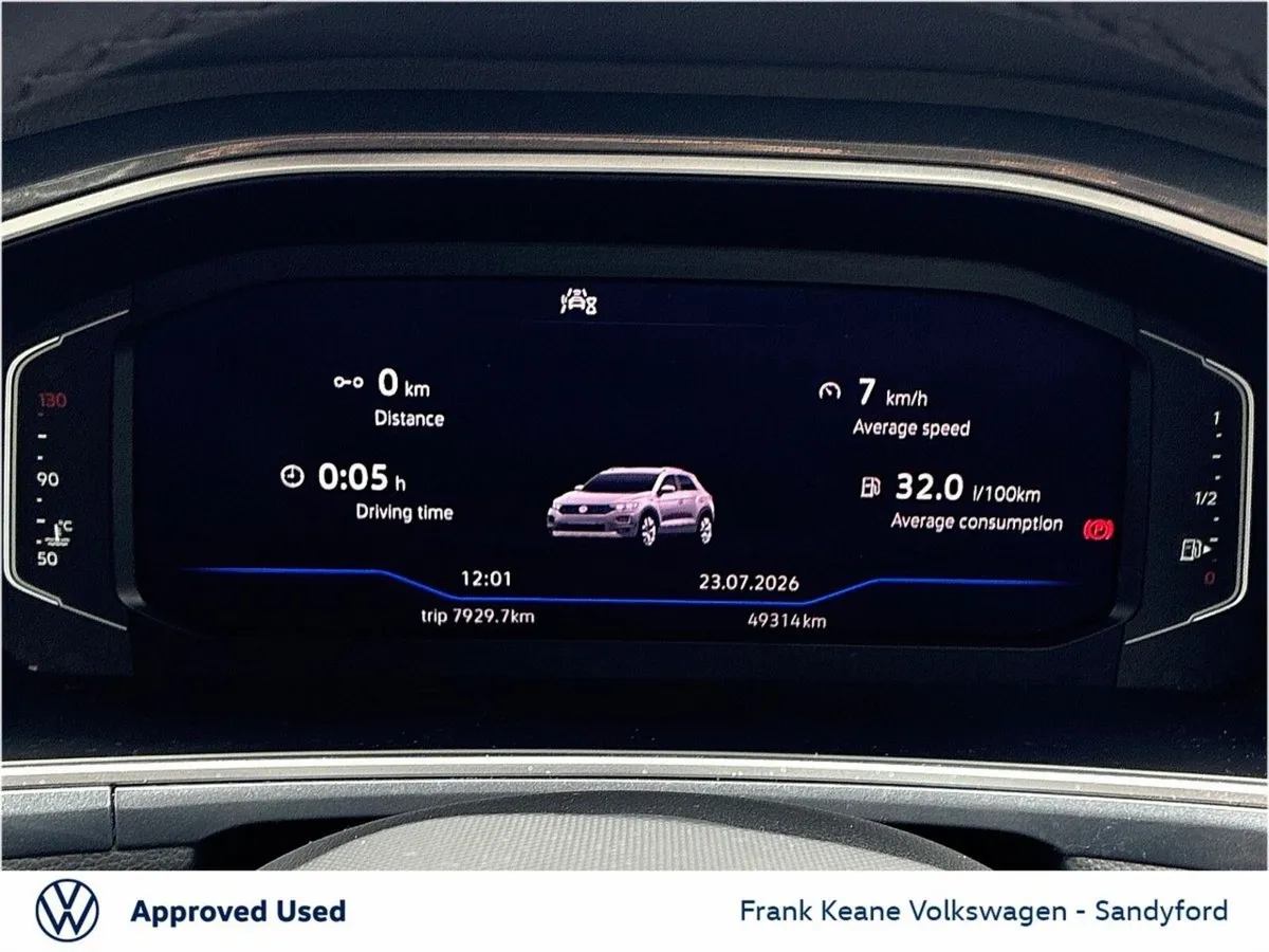 Volkswagen T-Roc SUV, Petrol, 2023, Black