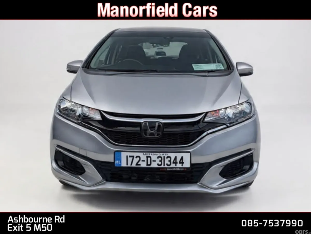 Honda Fit Hatchback, Petrol Hybrid, 2017, Silver