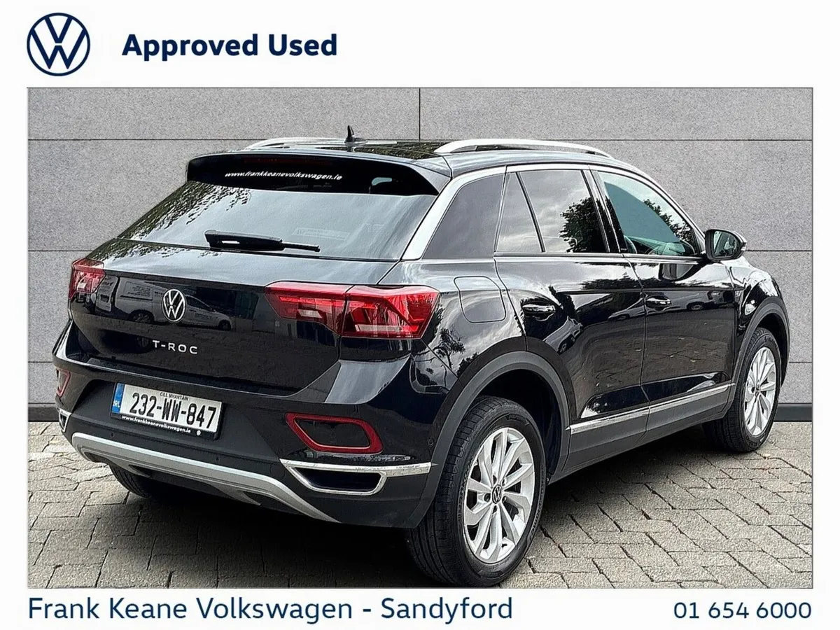 Volkswagen T-Roc SUV, Petrol, 2023, Black