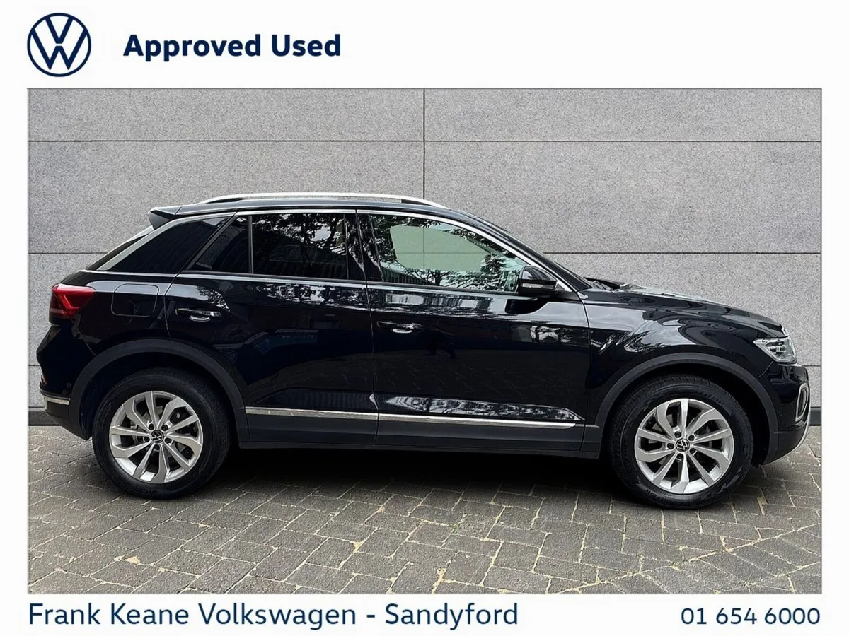 Volkswagen T-Roc SUV, Petrol, 2023, Black