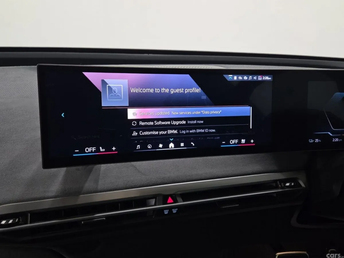 BMW iX SUV, Electric, 2025, Blue