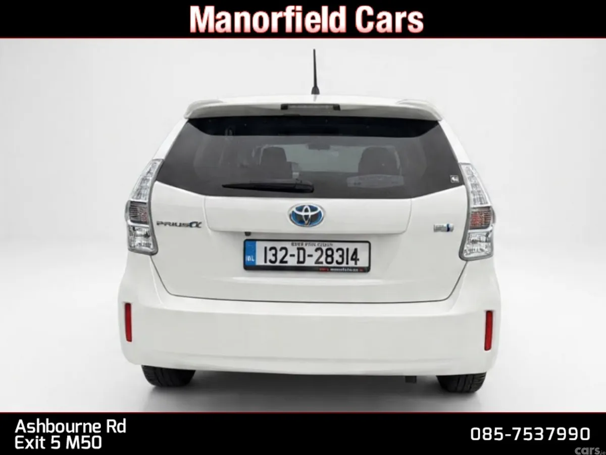 Toyota Prius MPV, Petrol Hybrid, 2013, White