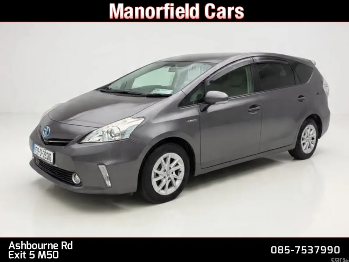 Toyota Prius MPV, Petrol Hybrid, 2013, Grey